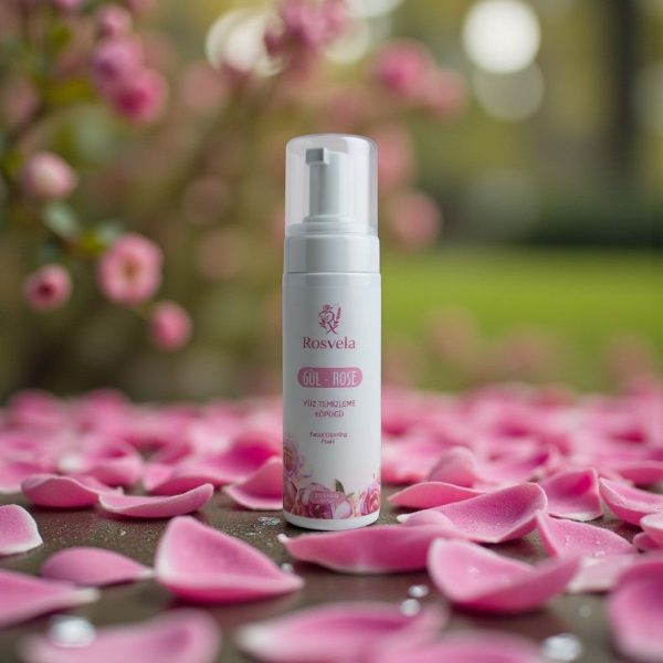 Rosvela Gül Özlü Yüz Temizleme Köpüğü